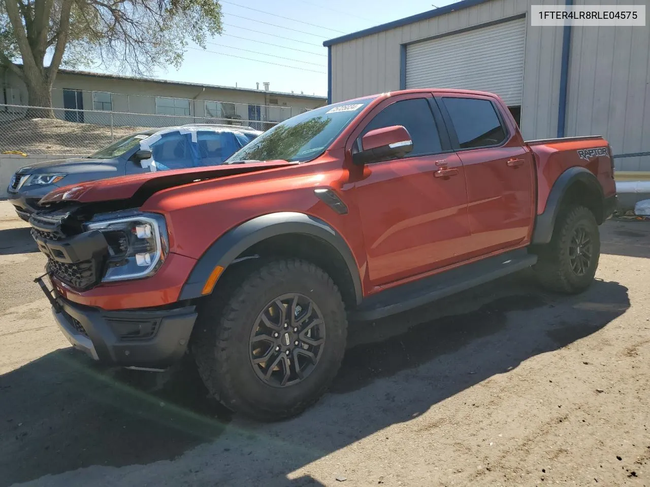 2024 Ford Ranger Raptor VIN: 1FTER4LR8RLE04575 Lot: 75725034