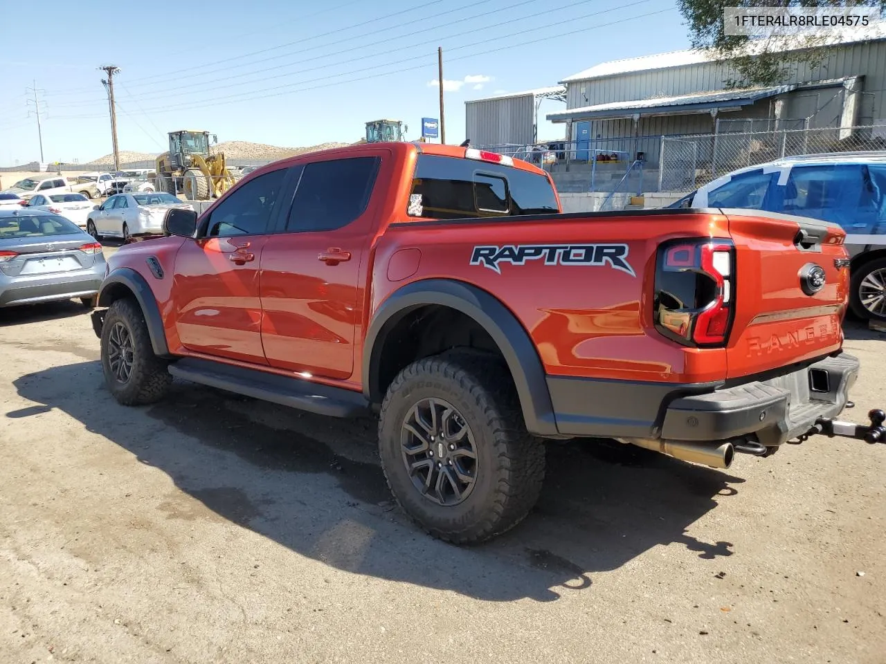 2024 Ford Ranger Raptor VIN: 1FTER4LR8RLE04575 Lot: 75725034