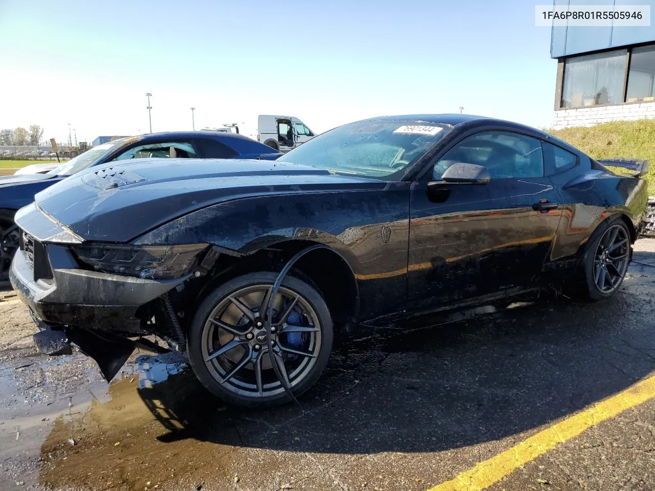 2024 Ford Mustang Dark Horse VIN: 1FA6P8R01R5505946 Lot: 76901344