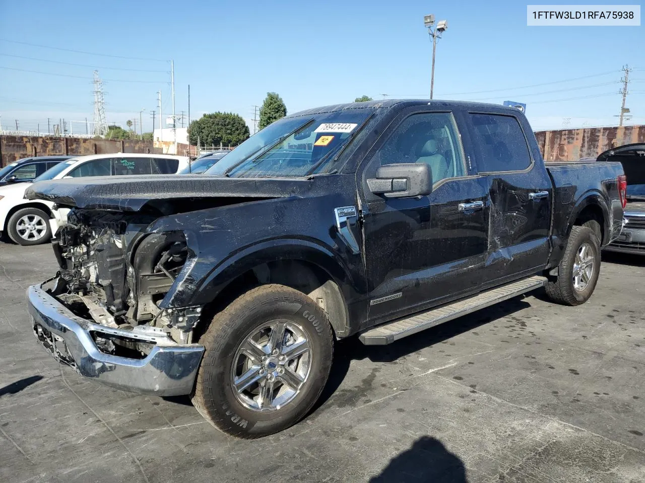 2024 Ford F150 Xlt VIN: 1FTFW3LD1RFA75938 Lot: 78947444