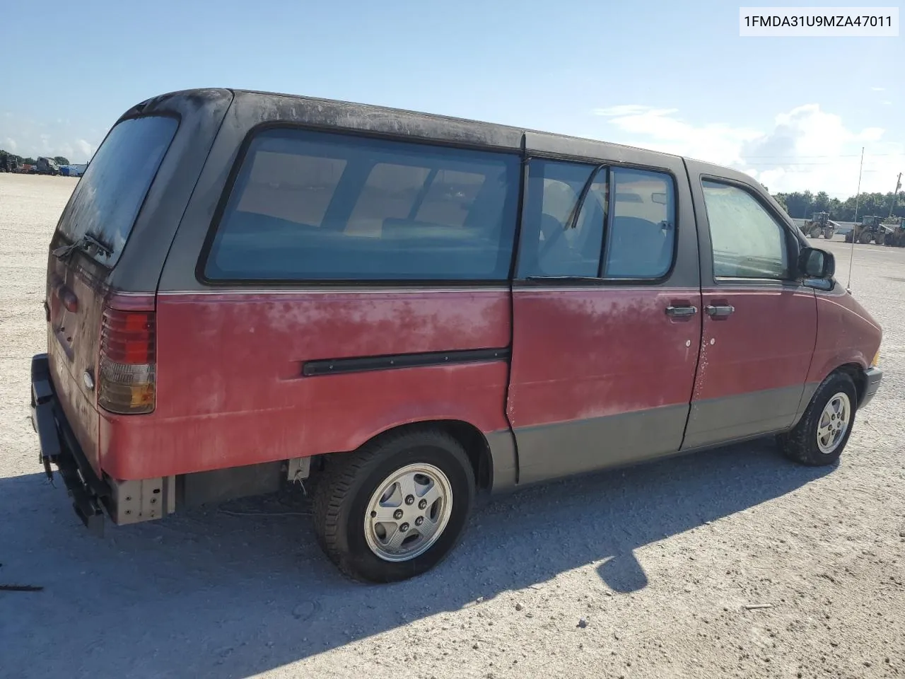 1991 Ford Aerostar VIN: 1FMDA31U9MZA47011 Lot: 60086564