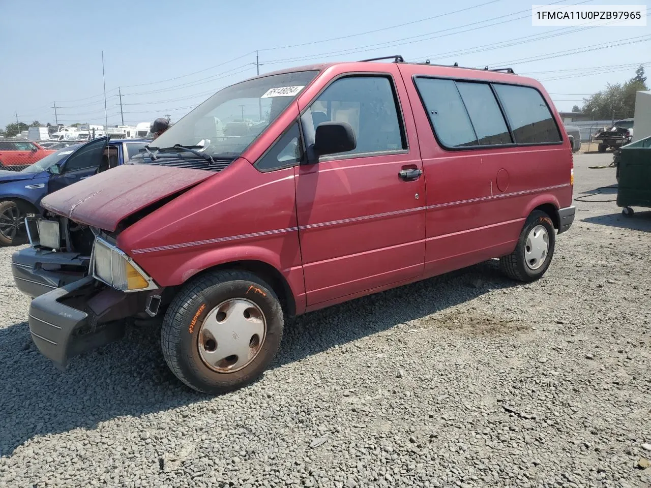 1993 Ford Aerostar VIN: 1FMCA11U0PZB97965 Lot: 65148054