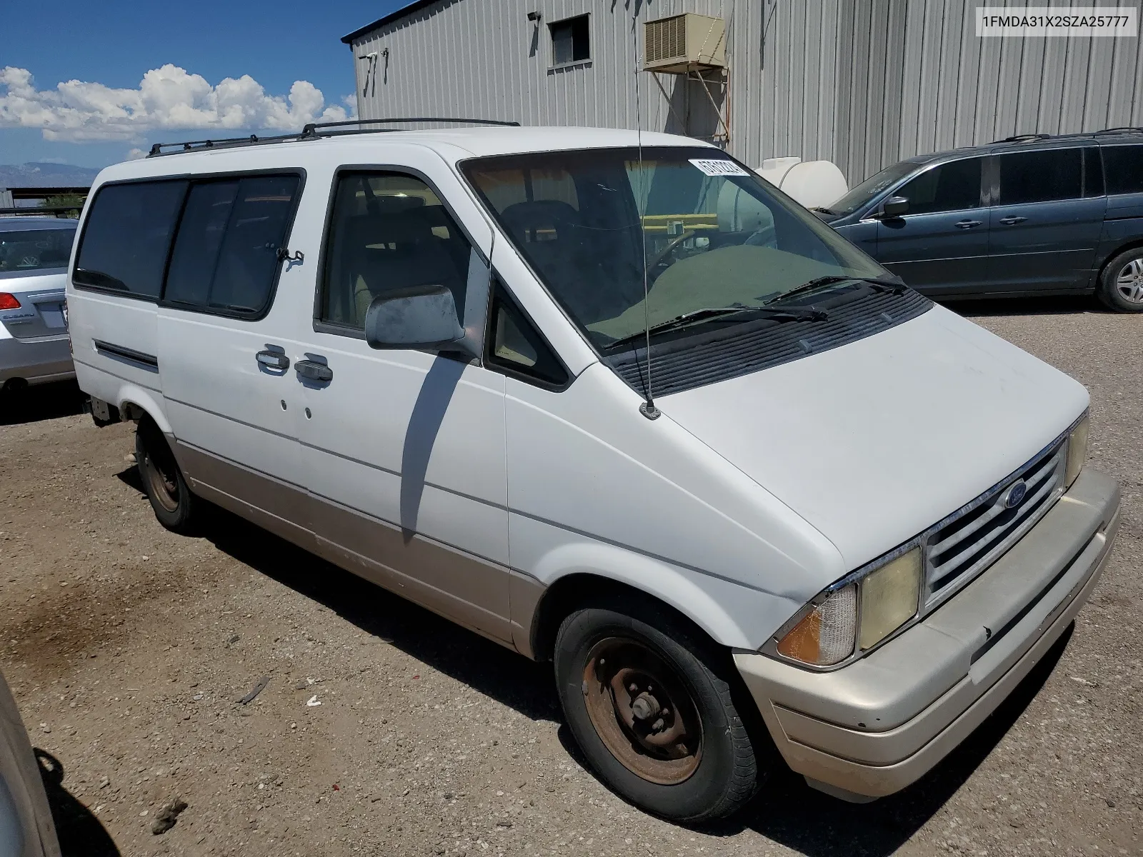 1995 Ford Aerostar VIN: 1FMDA31X2SZA25777 Lot: 67612224