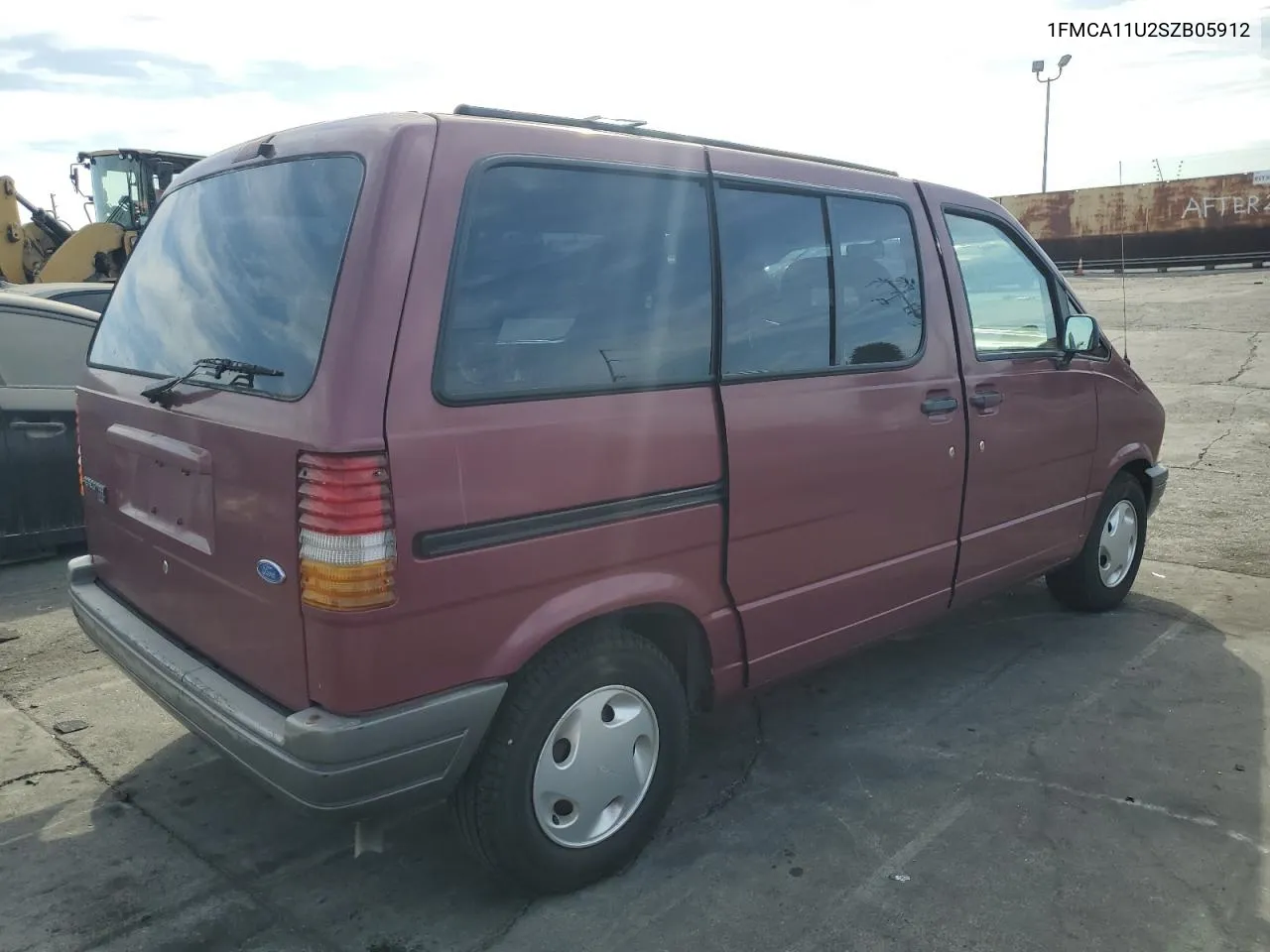 1995 Ford Aerostar VIN: 1FMCA11U2SZB05912 Lot: 78387534