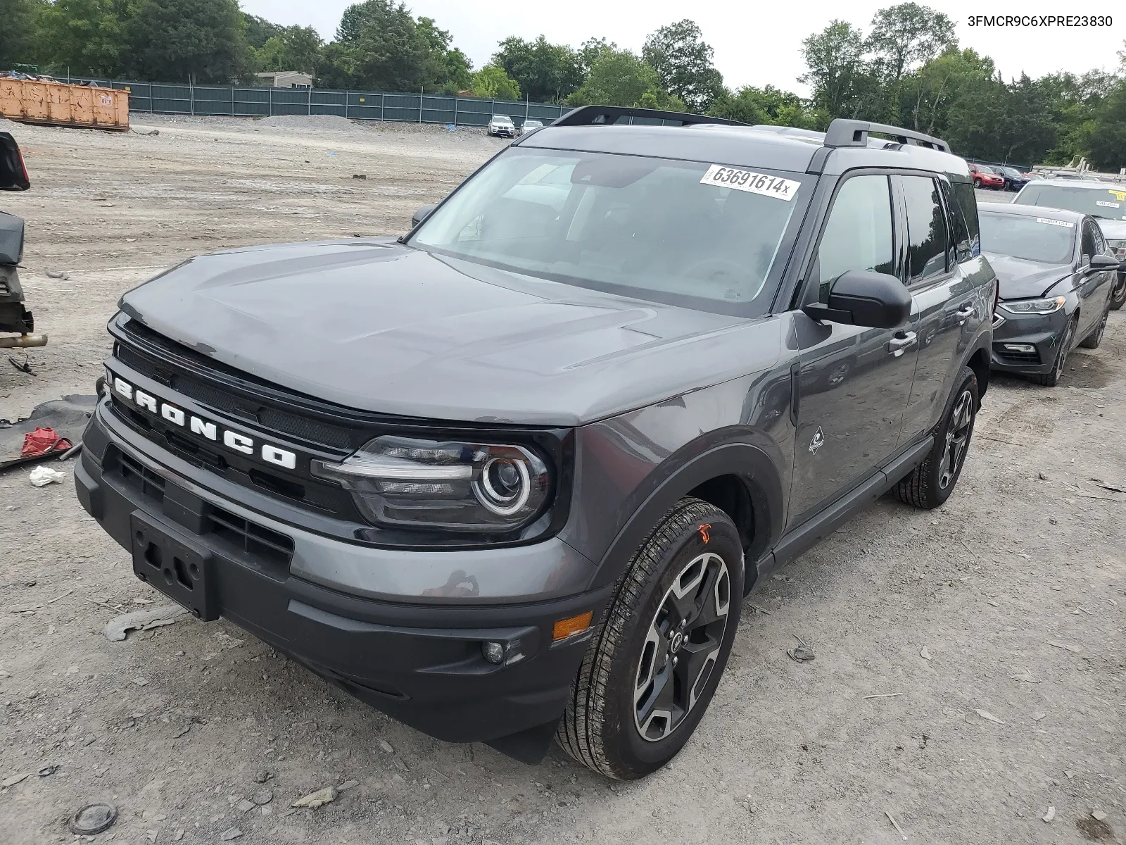 2023 Ford Bronco Sport Outer Banks VIN: 3FMCR9C6XPRE23830 Lot: 63691614