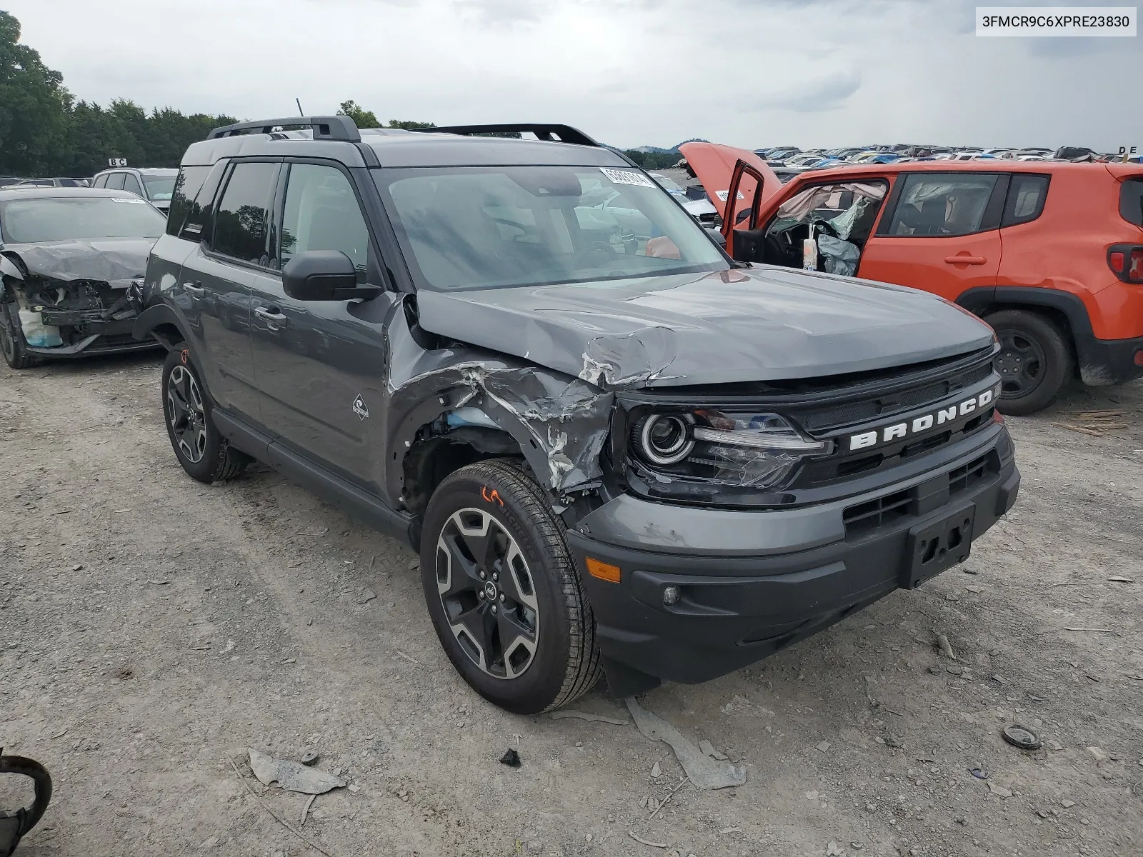 2023 Ford Bronco Sport Outer Banks VIN: 3FMCR9C6XPRE23830 Lot: 63691614