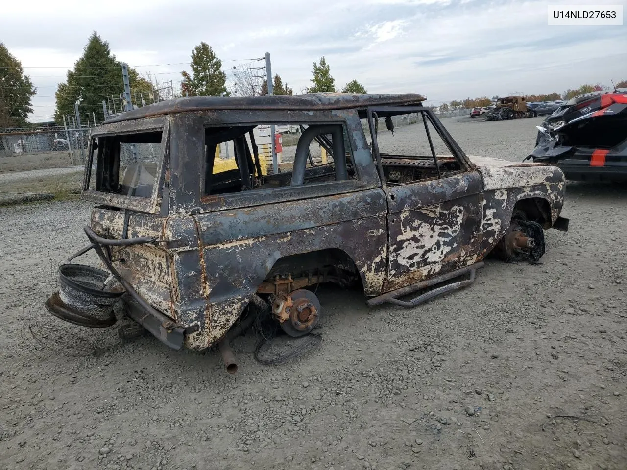 1968 Ford Bronco VIN: U14NLD27653 Lot: 75441944