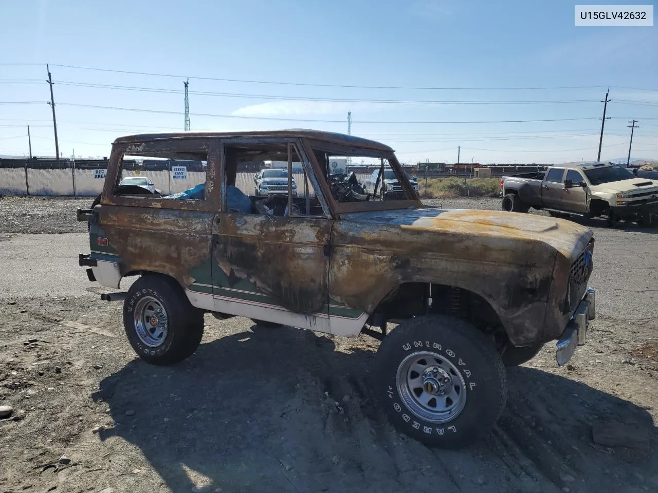 1975 Ford Bronco VIN: U15GLV42632 Lot: 71173504