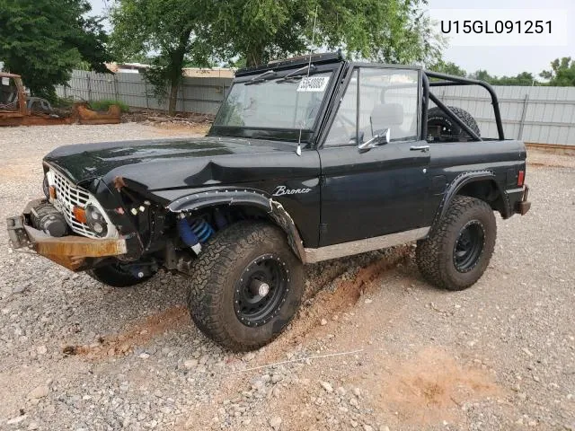 1977 Ford Bronco VIN: U15GL091251 Lot: 53558924