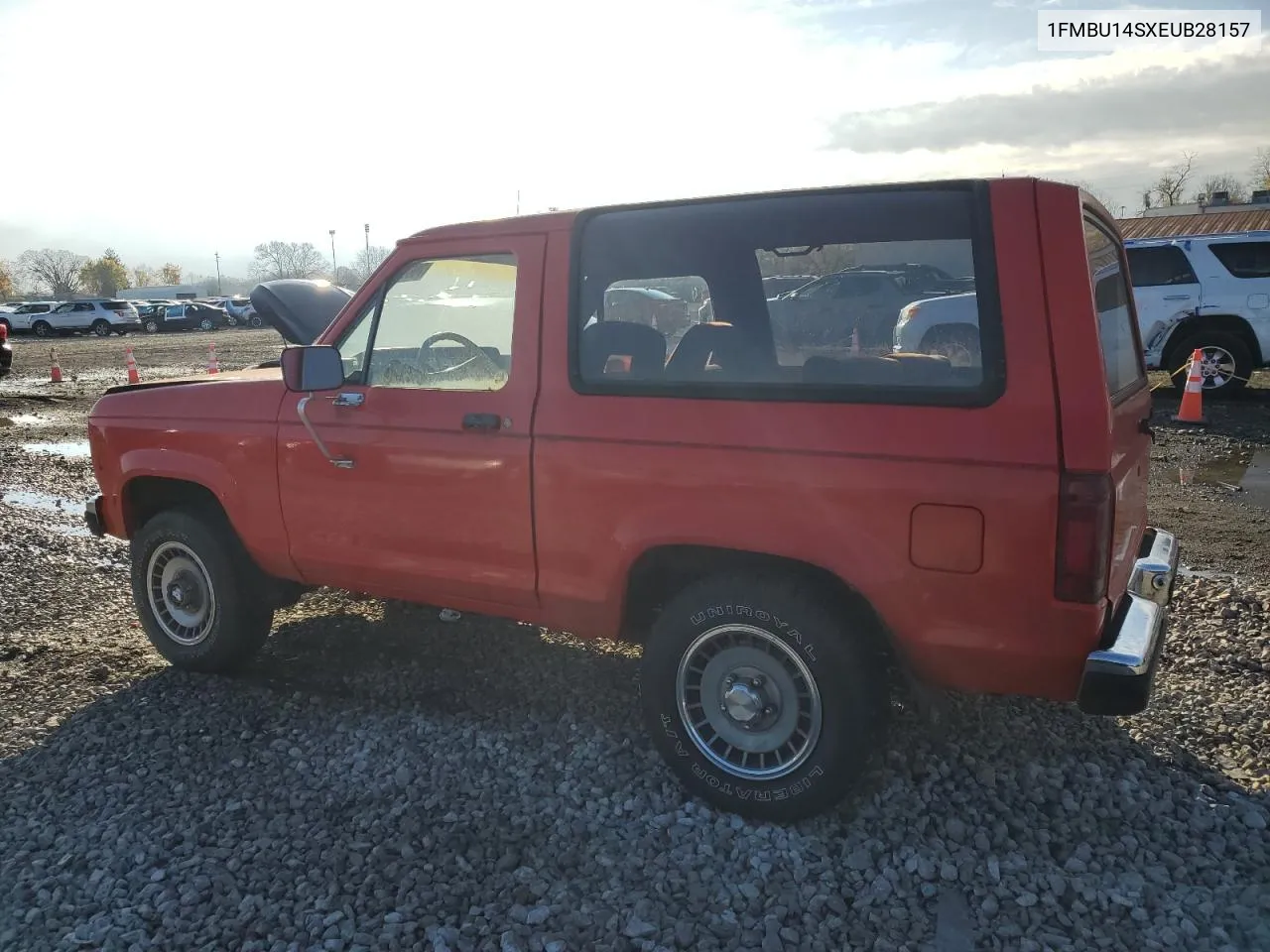 1984 Ford Bronco Ii VIN: 1FMBU14SXEUB28157 Lot: 79688994