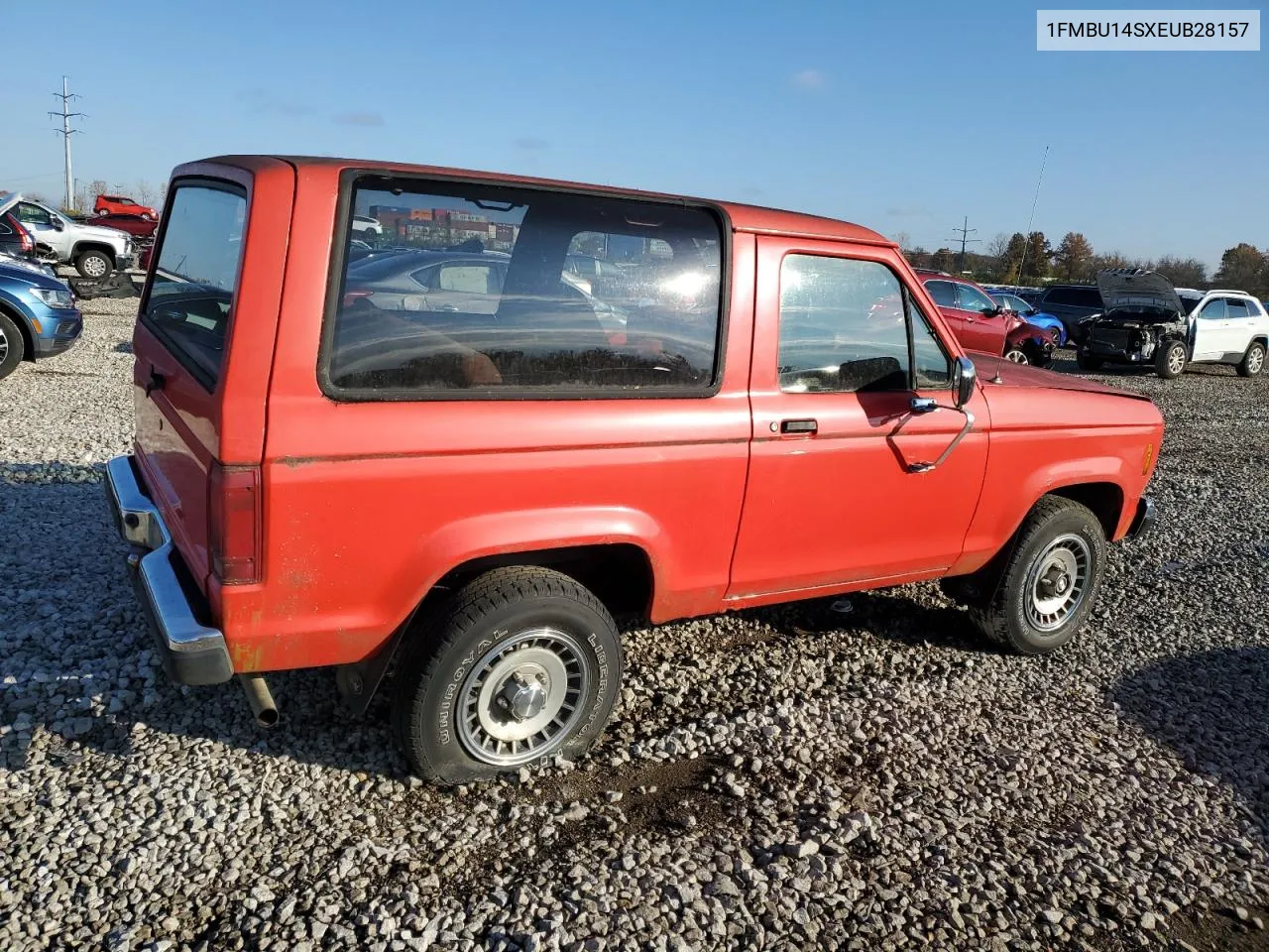 1984 Ford Bronco Ii VIN: 1FMBU14SXEUB28157 Lot: 79688994