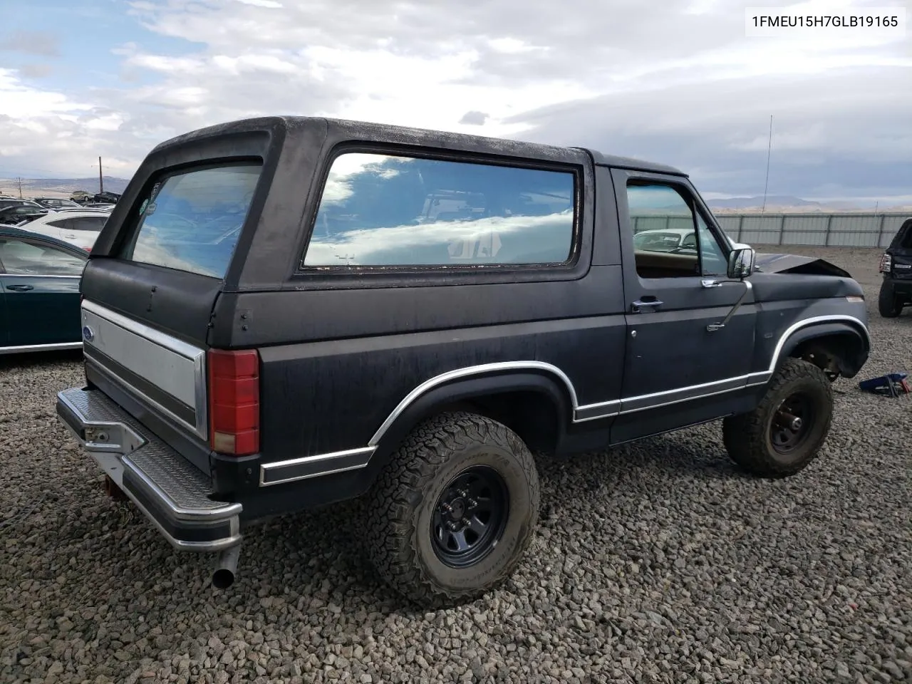 1986 Ford Bronco U100 VIN: 1FMEU15H7GLB19165 Lot: 71802554