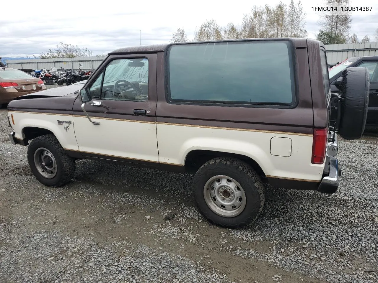 1FMCU14T1GUB14387 1986 Ford Bronco Ii