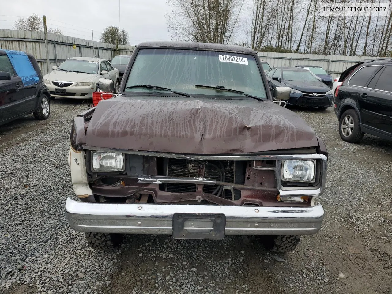 1FMCU14T1GUB14387 1986 Ford Bronco Ii