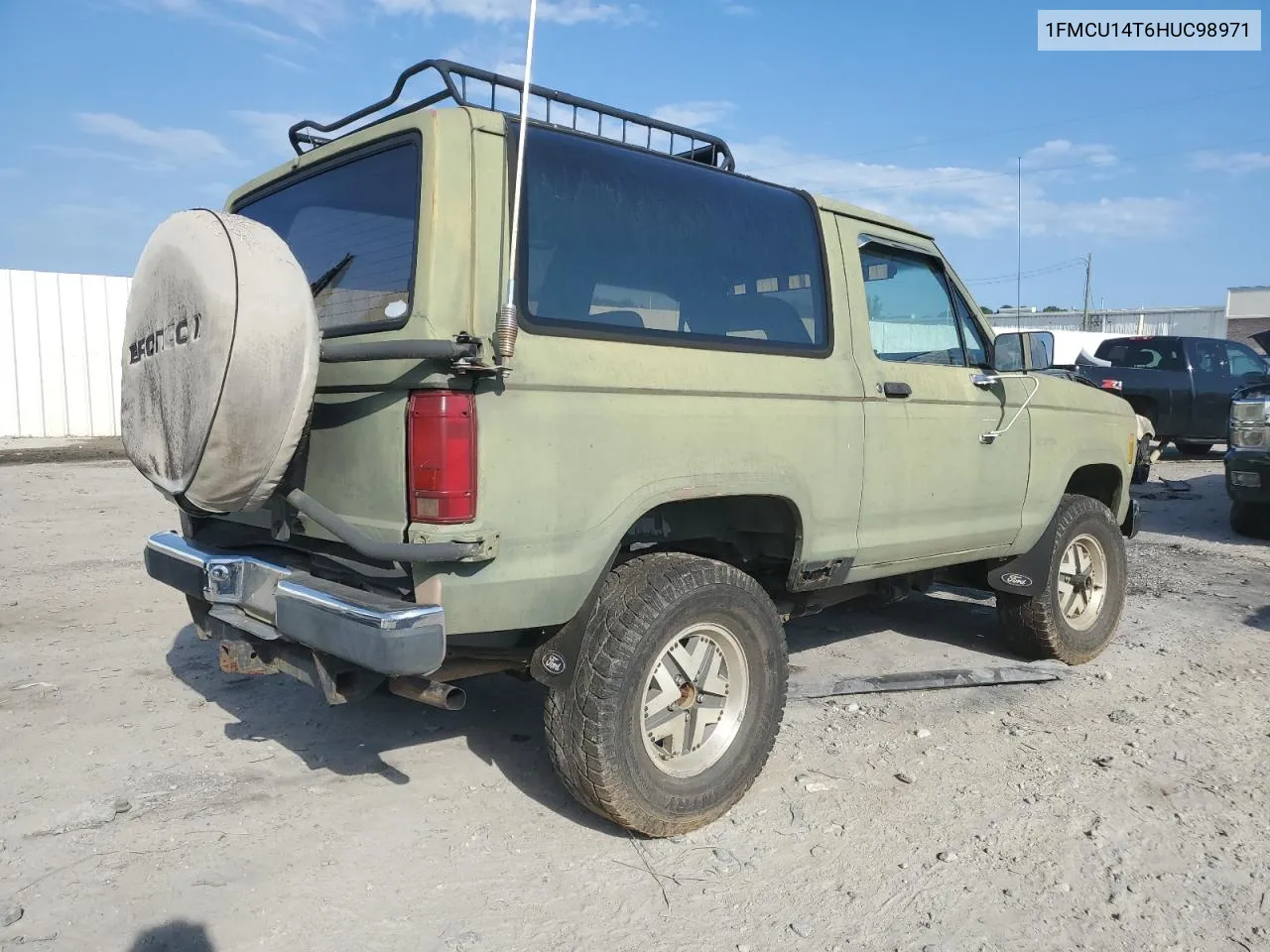 1987 Ford Bronco Ii VIN: 1FMCU14T6HUC98971 Lot: 69262784