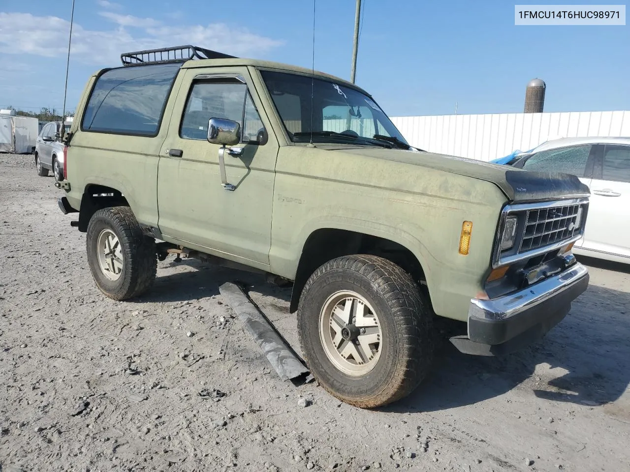 1987 Ford Bronco Ii VIN: 1FMCU14T6HUC98971 Lot: 69262784