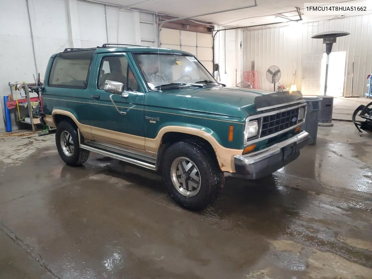 1987 Ford Bronco Ii VIN: 1FMCU14T8HUA51662 Lot: 74972024