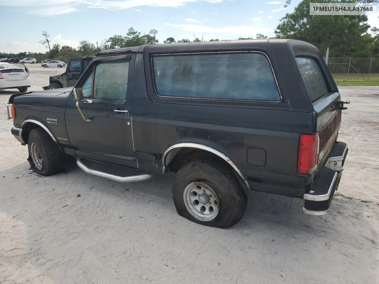 1988 Ford Bronco U100 VIN: 1FMEU15H4JLA87668 Lot: 71630614