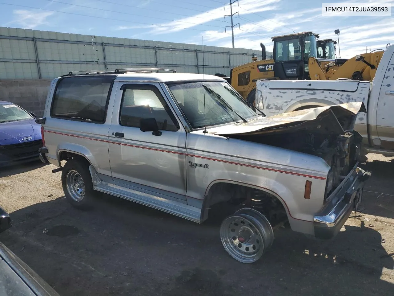 1988 Ford Bronco Ii VIN: 1FMCU14T2JUA39593 Lot: 76556764