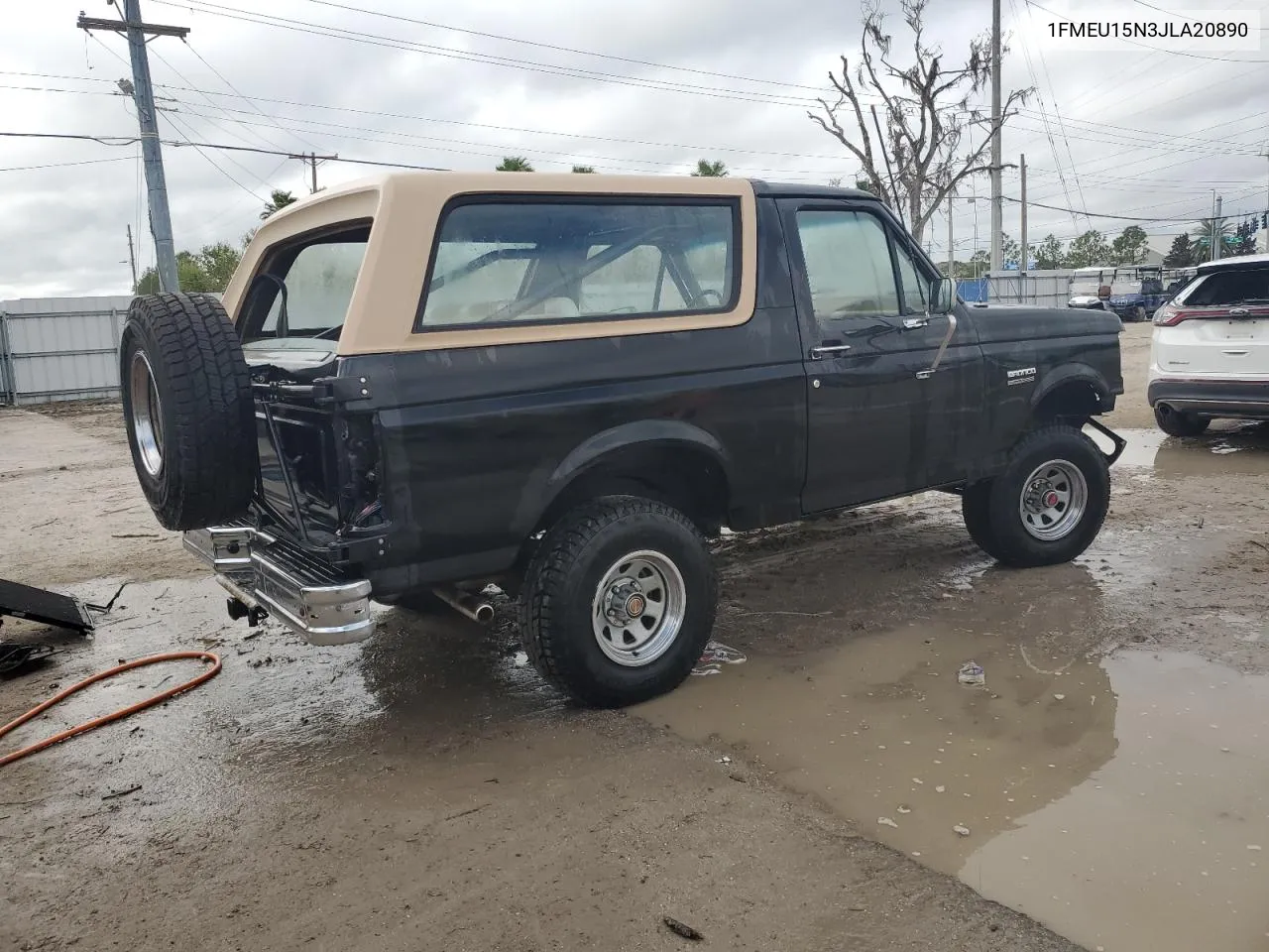 1988 Ford Bronco U100 VIN: 1FMEU15N3JLA20890 Lot: 79555004