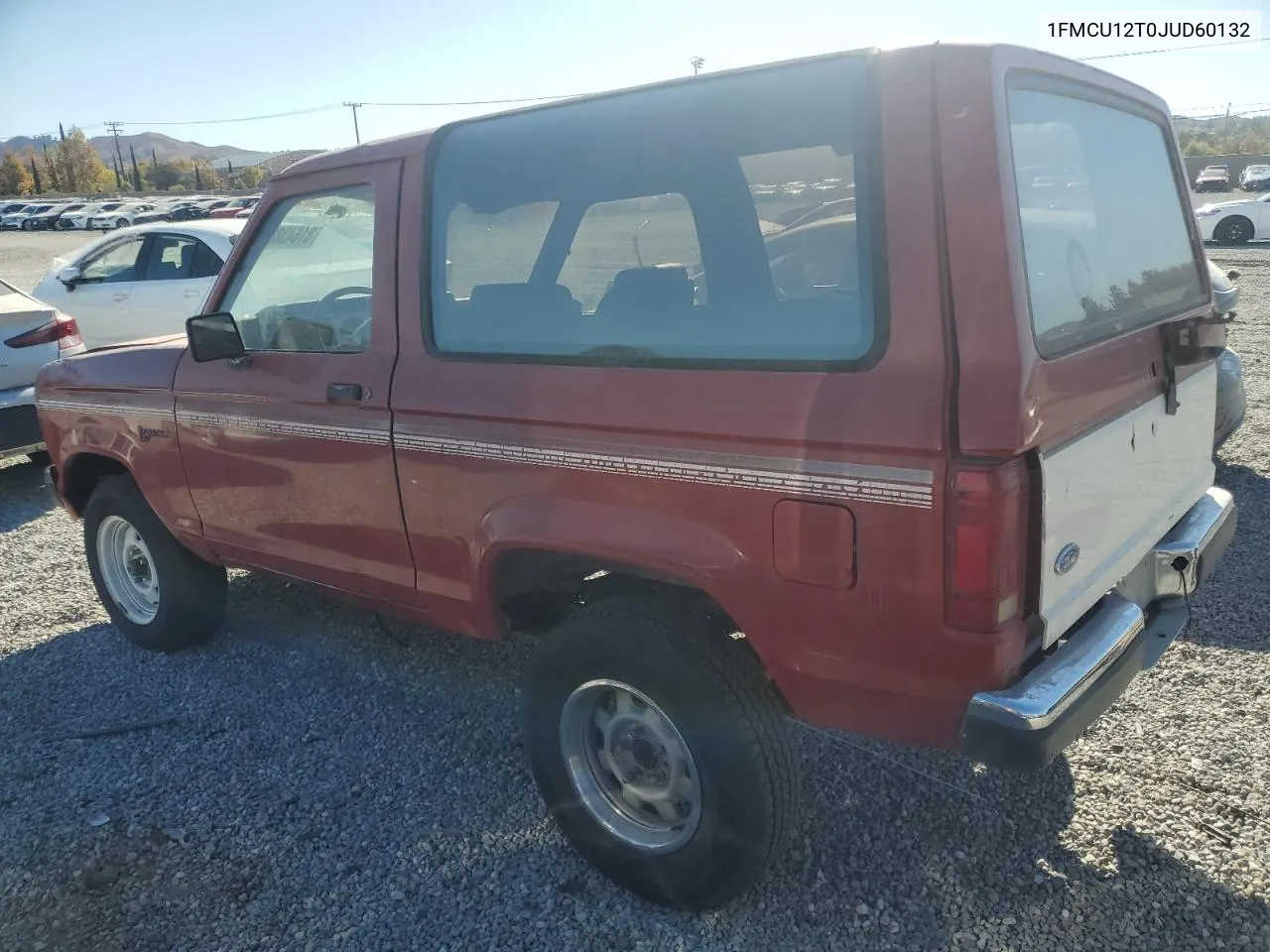 1988 Ford Bronco Ii VIN: 1FMCU12T0JUD60132 Lot: 81643864