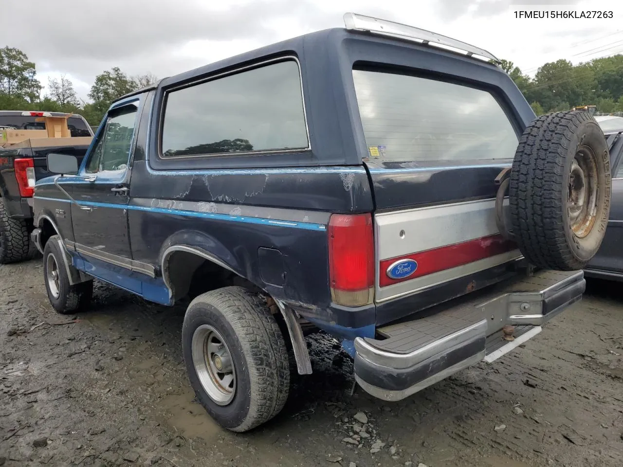 1989 Ford Bronco U100 VIN: 1FMEU15H6KLA27263 Lot: 73462704