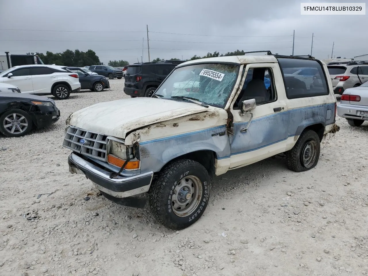 1990 Ford Bronco Ii VIN: 1FMCU14T8LUB10329 Lot: 69525554