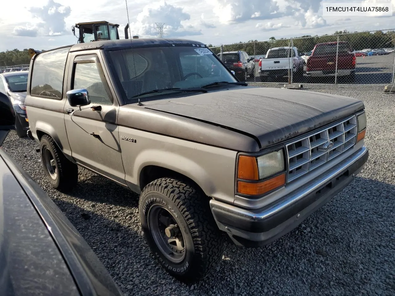 1990 Ford Bronco Ii VIN: 1FMCU14T4LUA75868 Lot: 74209254