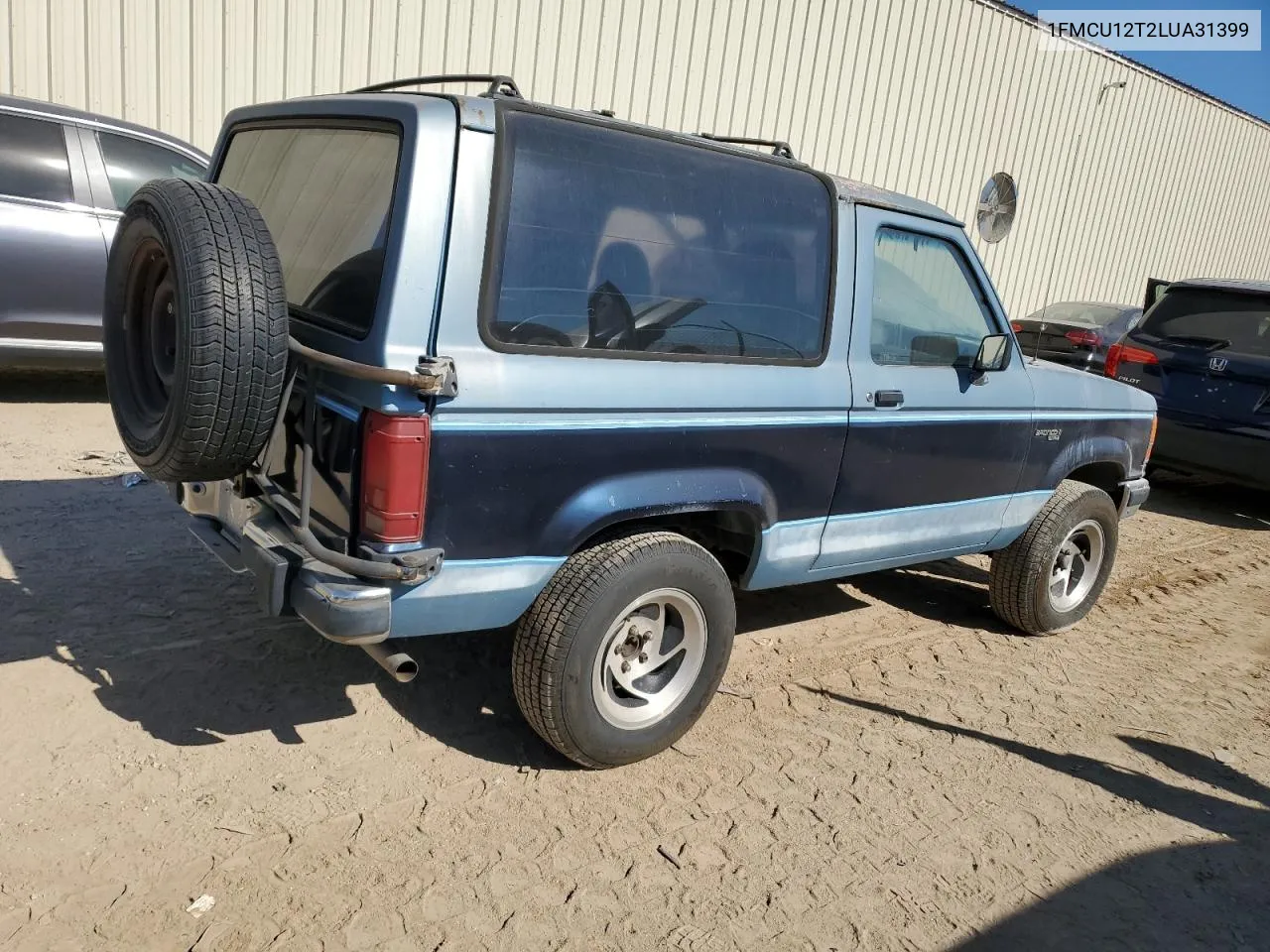 1990 Ford Bronco Ii VIN: 1FMCU12T2LUA31399 Lot: 77099614