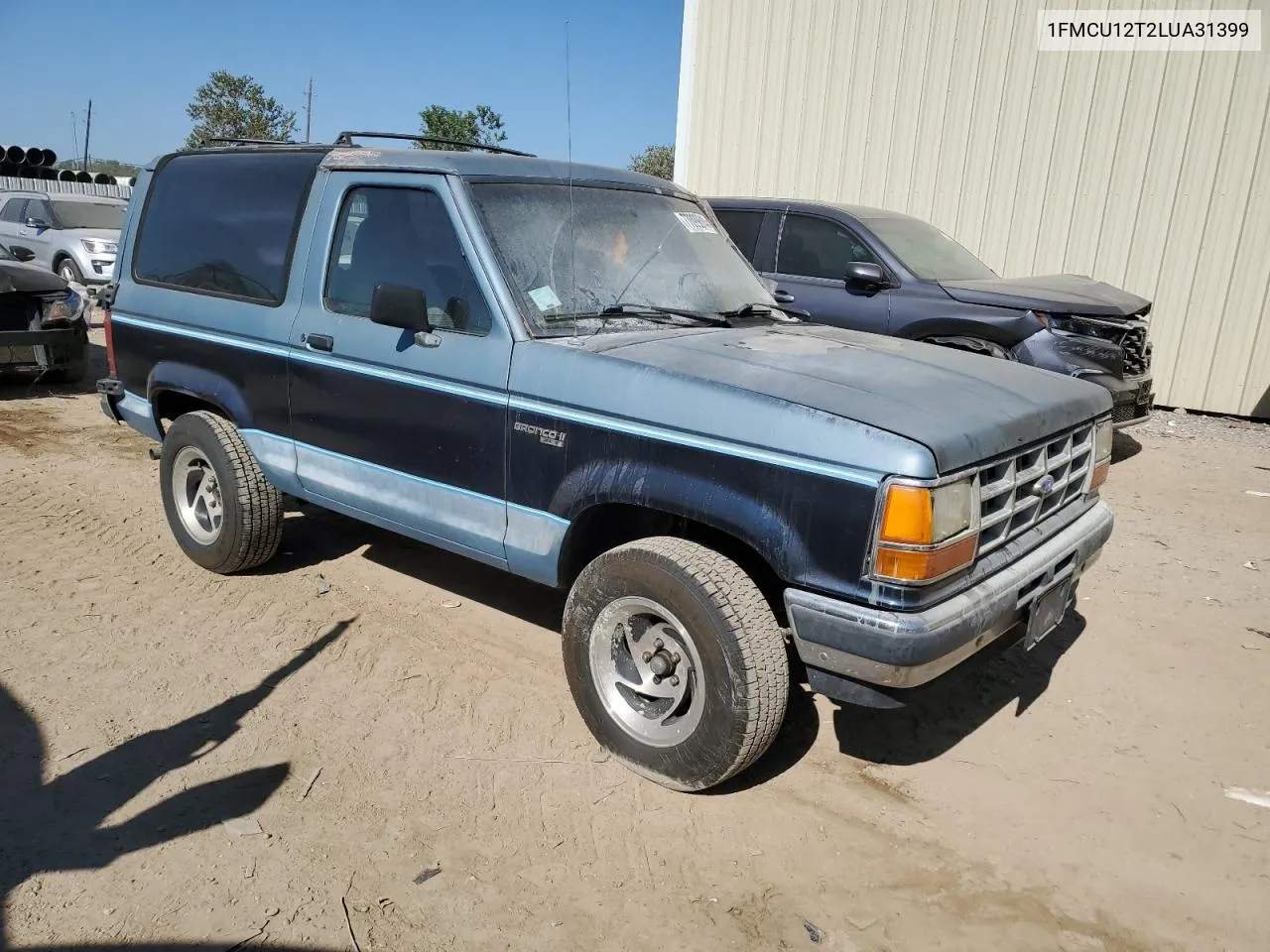 1990 Ford Bronco Ii VIN: 1FMCU12T2LUA31399 Lot: 77099614