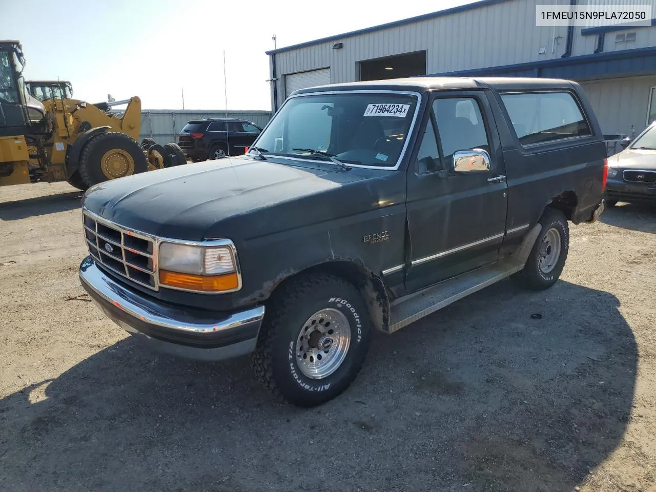 1FMEU15N9PLA72050 1993 Ford Bronco U100