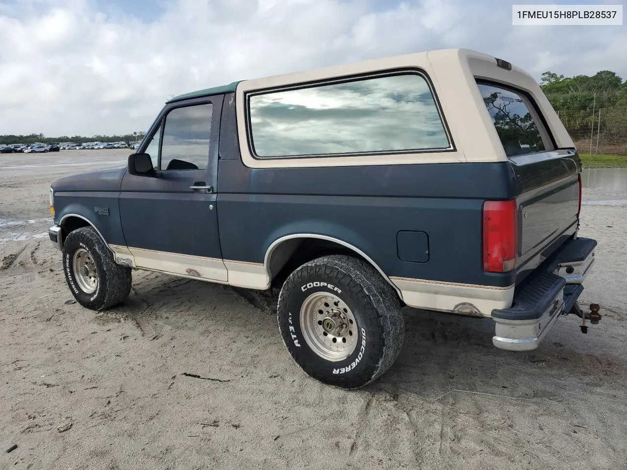 1993 Ford Bronco U100 VIN: 1FMEU15H8PLB28537 Lot: 79807104