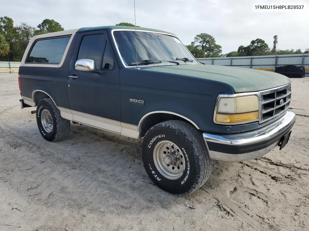 1993 Ford Bronco U100 VIN: 1FMEU15H8PLB28537 Lot: 79807104