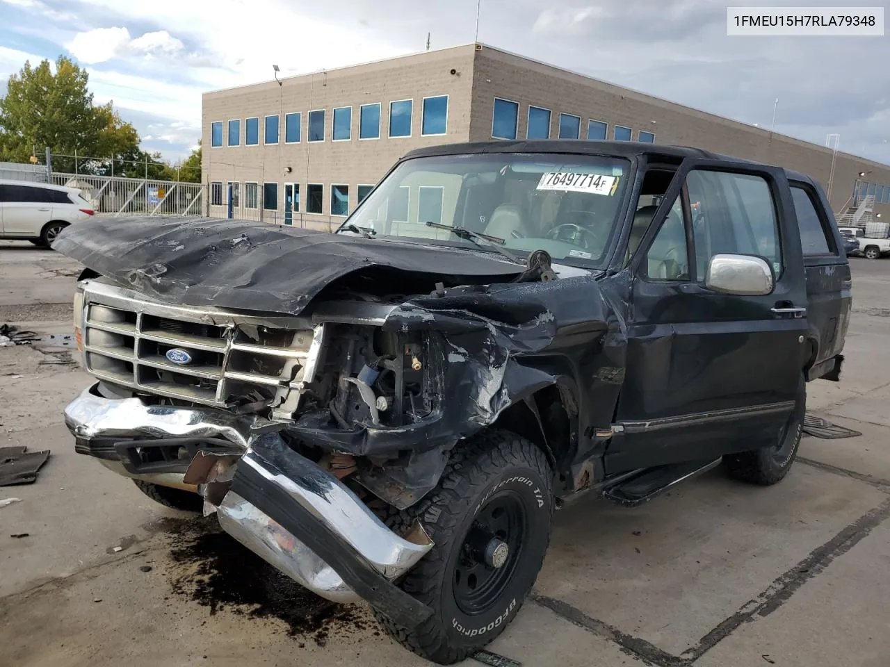 1994 Ford Bronco U100 VIN: 1FMEU15H7RLA79348 Lot: 76497714