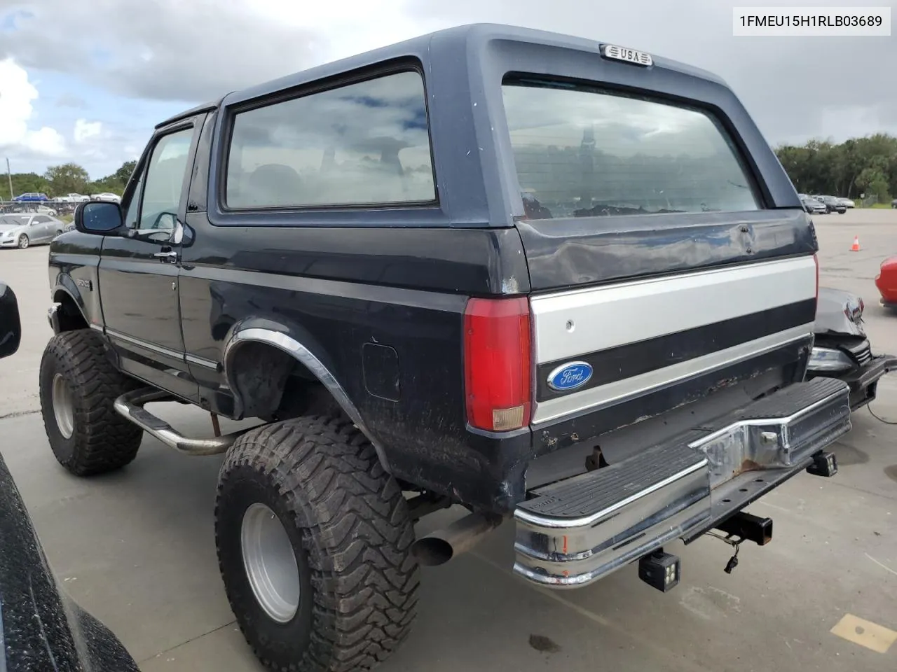 1994 Ford Bronco U100 VIN: 1FMEU15H1RLB03689 Lot: 76793384