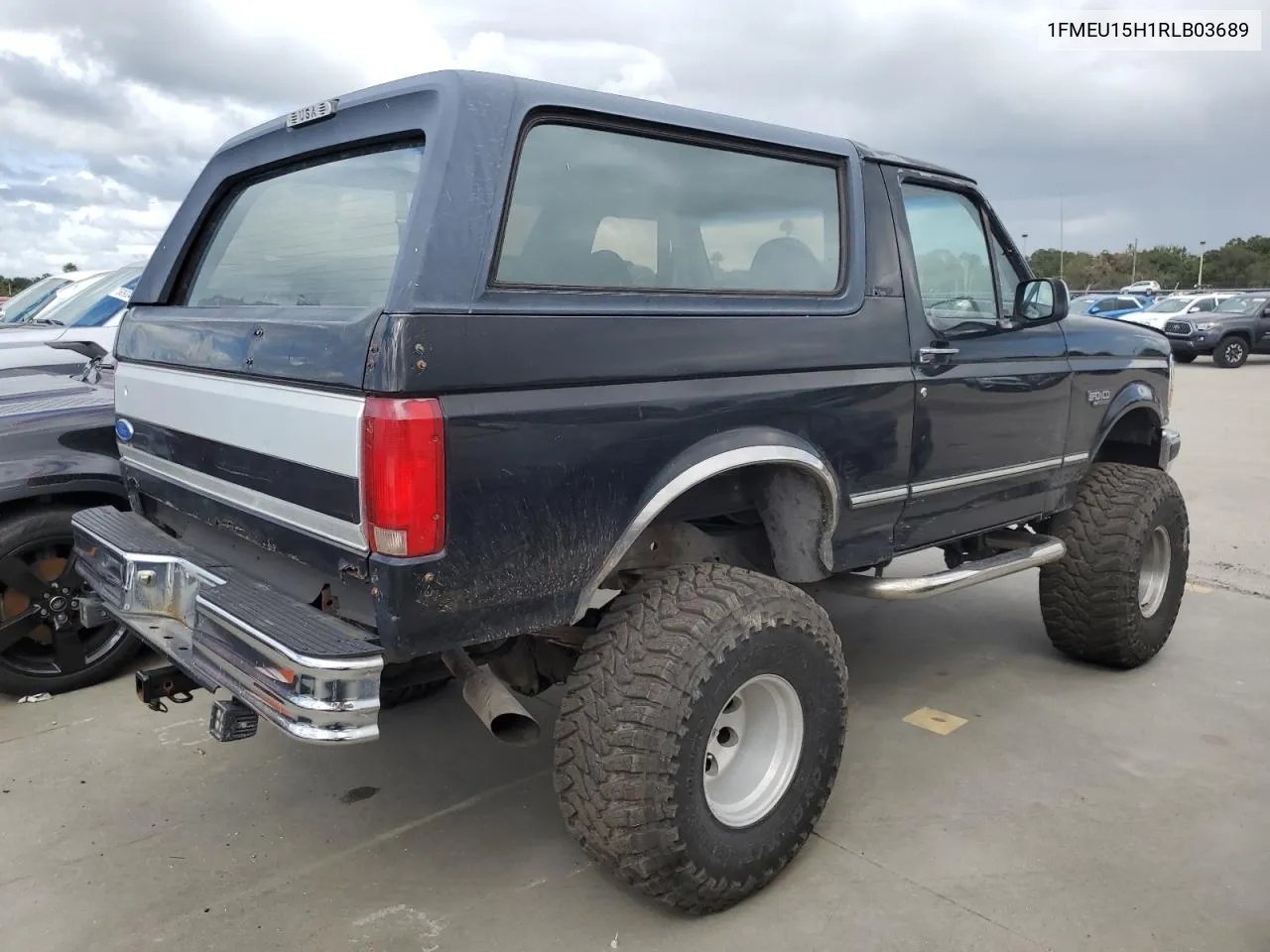 1994 Ford Bronco U100 VIN: 1FMEU15H1RLB03689 Lot: 76793384