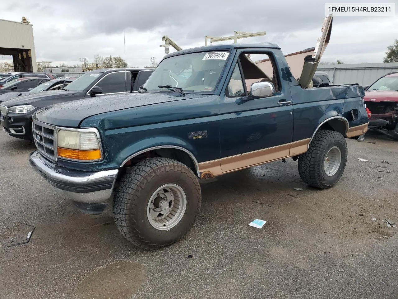 1994 Ford Bronco U100 VIN: 1FMEU15H4RLB23211 Lot: 79070074