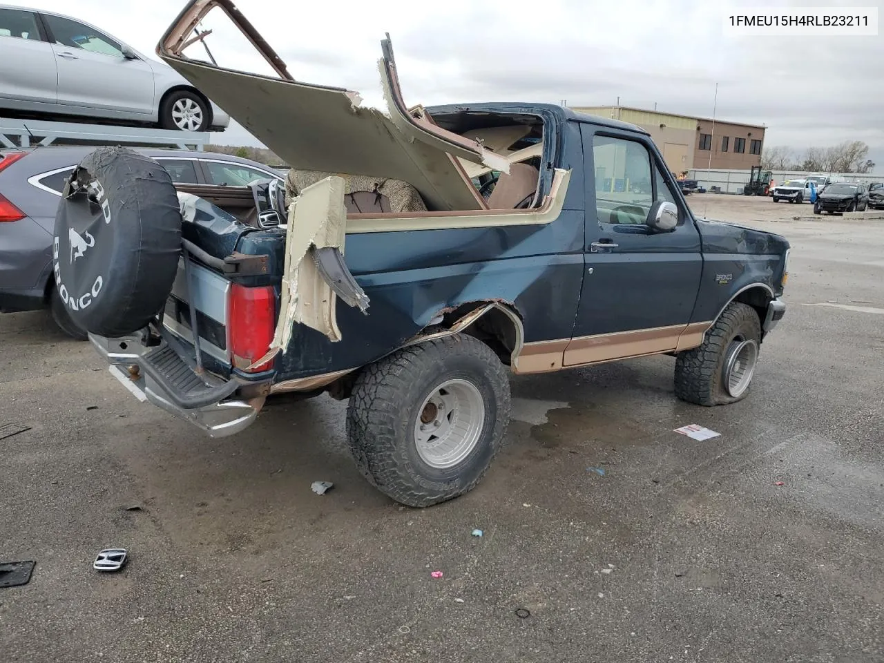 1994 Ford Bronco U100 VIN: 1FMEU15H4RLB23211 Lot: 79070074