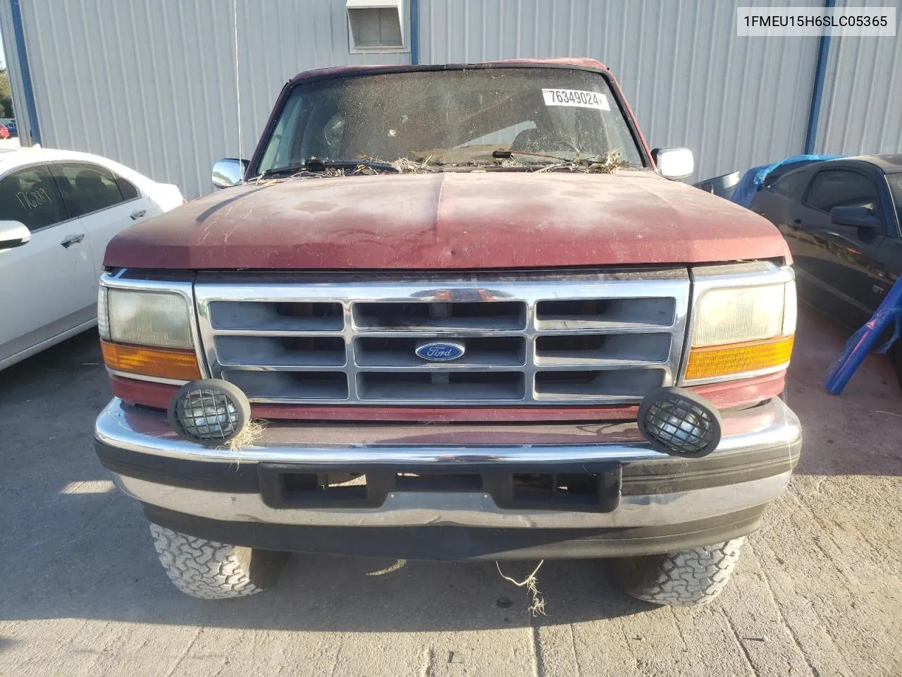 1995 Ford Bronco U100 VIN: 1FMEU15H6SLC05365 Lot: 76349024