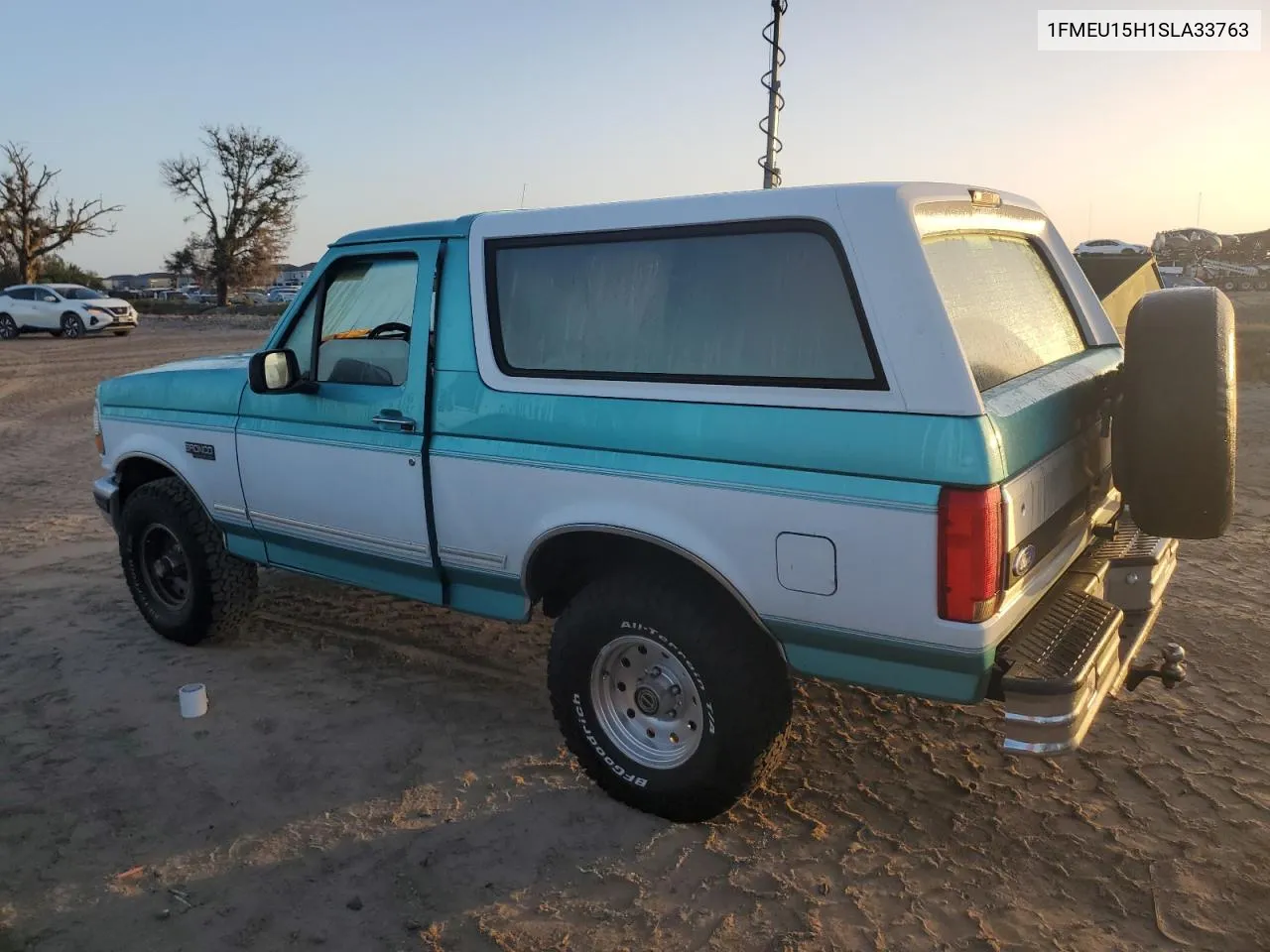 1995 Ford Bronco U100 VIN: 1FMEU15H1SLA33763 Lot: 77435904