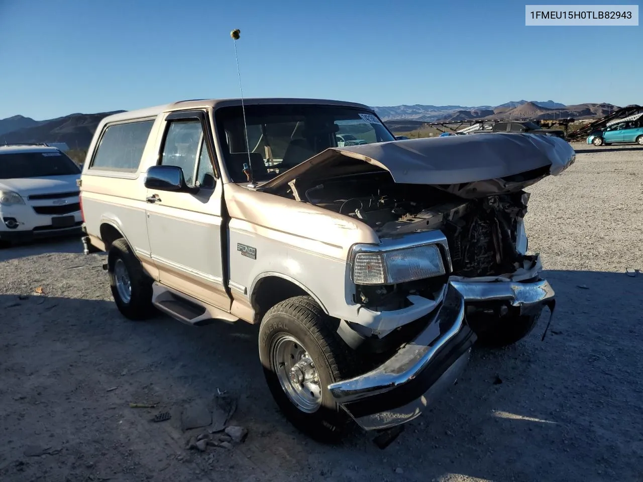 1996 Ford Bronco U100 VIN: 1FMEU15H0TLB82943 Lot: 74215853