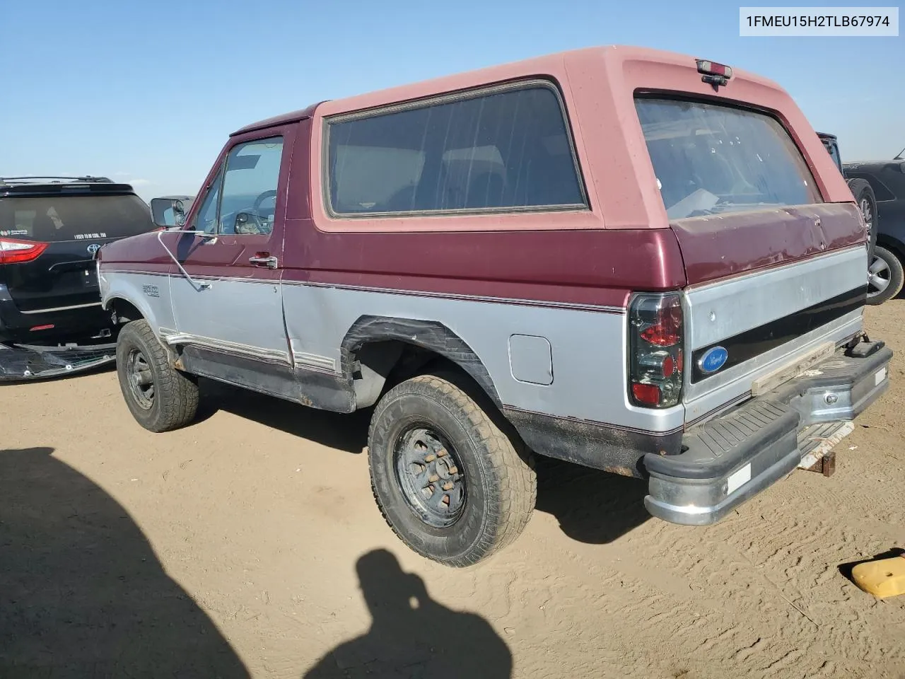 1FMEU15H2TLB67974 1996 Ford Bronco U100