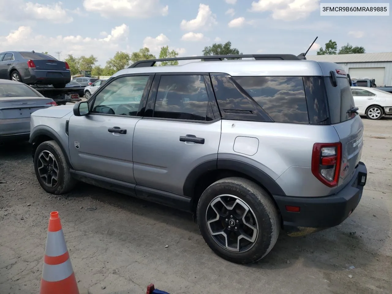 2021 Ford Bronco Sport Big Bend VIN: 3FMCR9B60MRA89885 Lot: 53809563