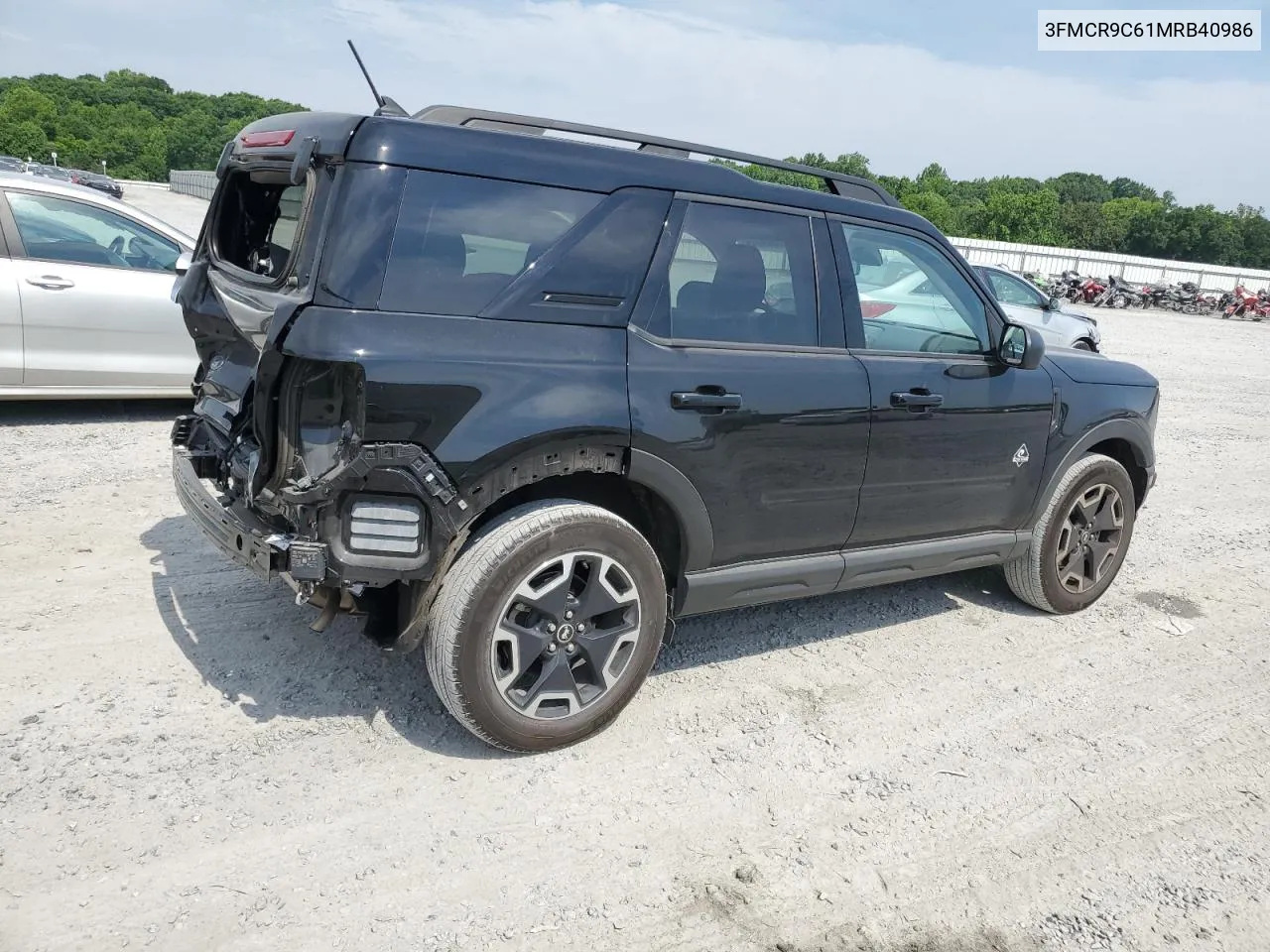 2021 Ford Bronco Sport Outer Banks VIN: 3FMCR9C61MRB40986 Lot: 55924514