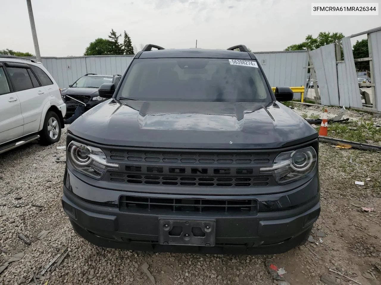 2021 Ford Bronco Sport VIN: 3FMCR9A61MRA26344 Lot: 56398274