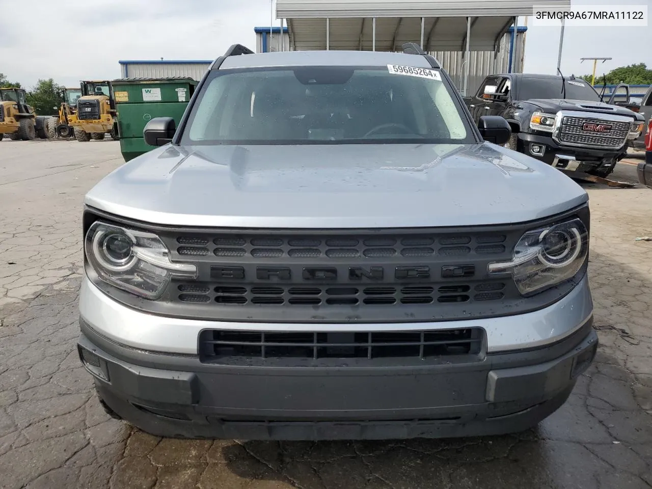 2021 Ford Bronco Sport VIN: 3FMCR9A67MRA11122 Lot: 59685264