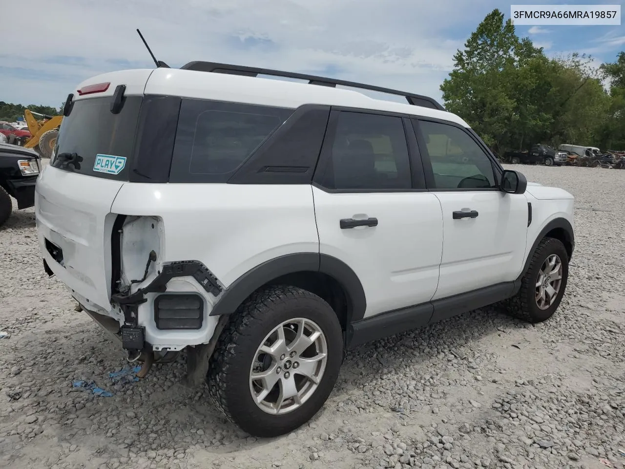 2021 Ford Bronco Sport VIN: 3FMCR9A66MRA19857 Lot: 60933024