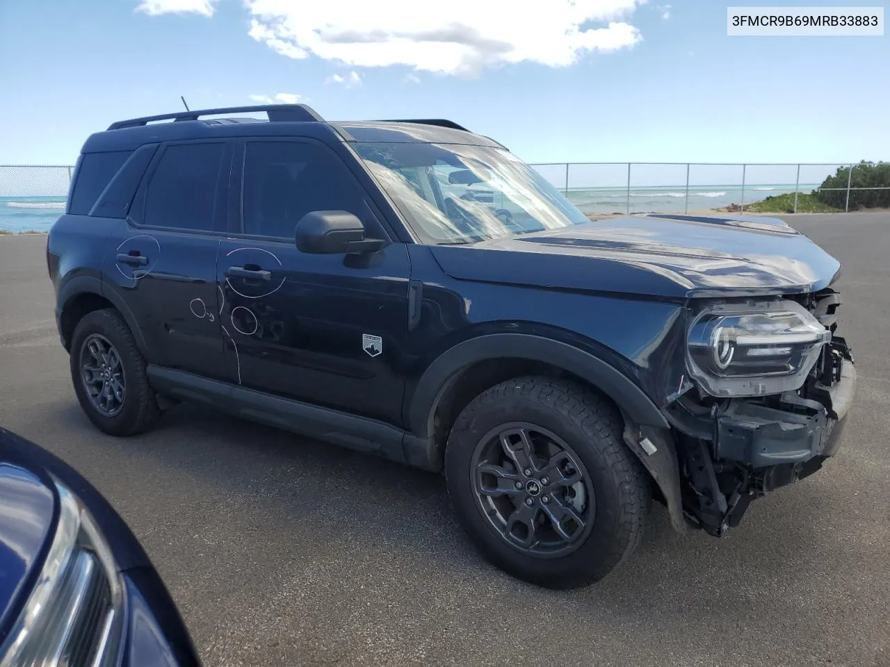 2021 Ford Bronco Sport Big Bend VIN: 3FMCR9B69MRB33883 Lot: 61082454