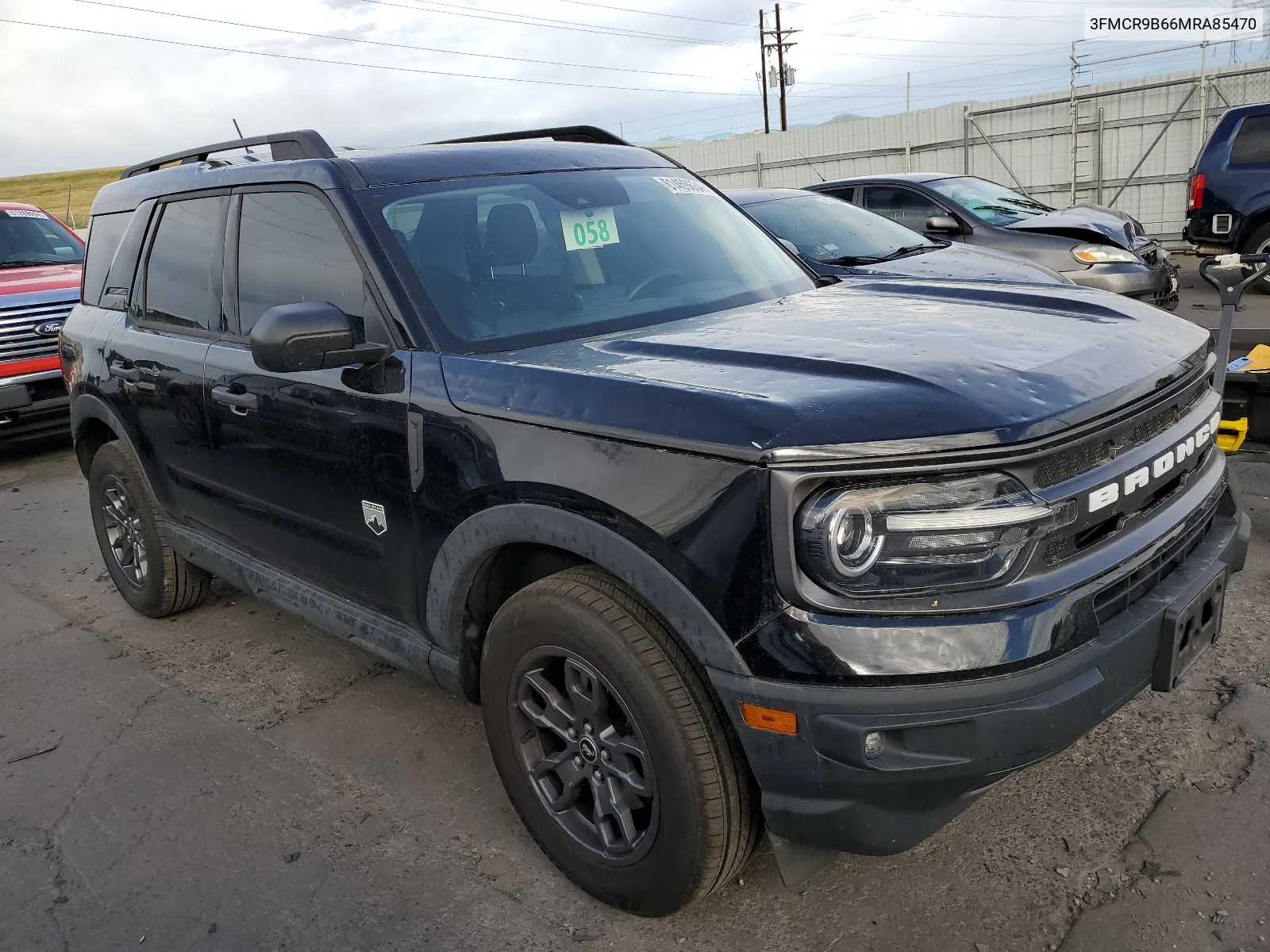 2021 Ford Bronco Sport Big Bend VIN: 3FMCR9B66MRA85470 Lot: 61459634