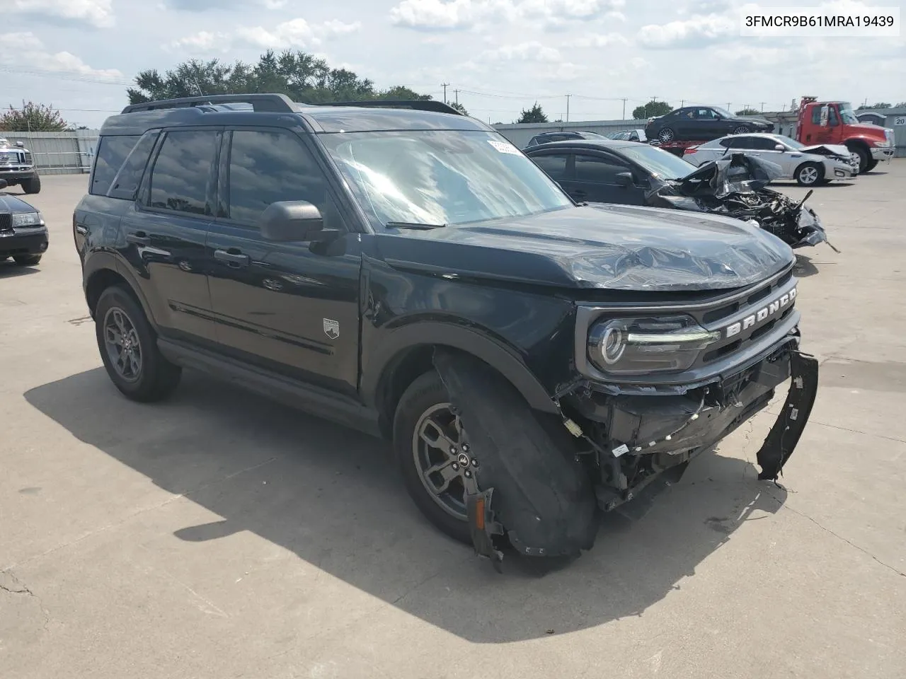 2021 Ford Bronco Sport Big Bend VIN: 3FMCR9B61MRA19439 Lot: 63338524